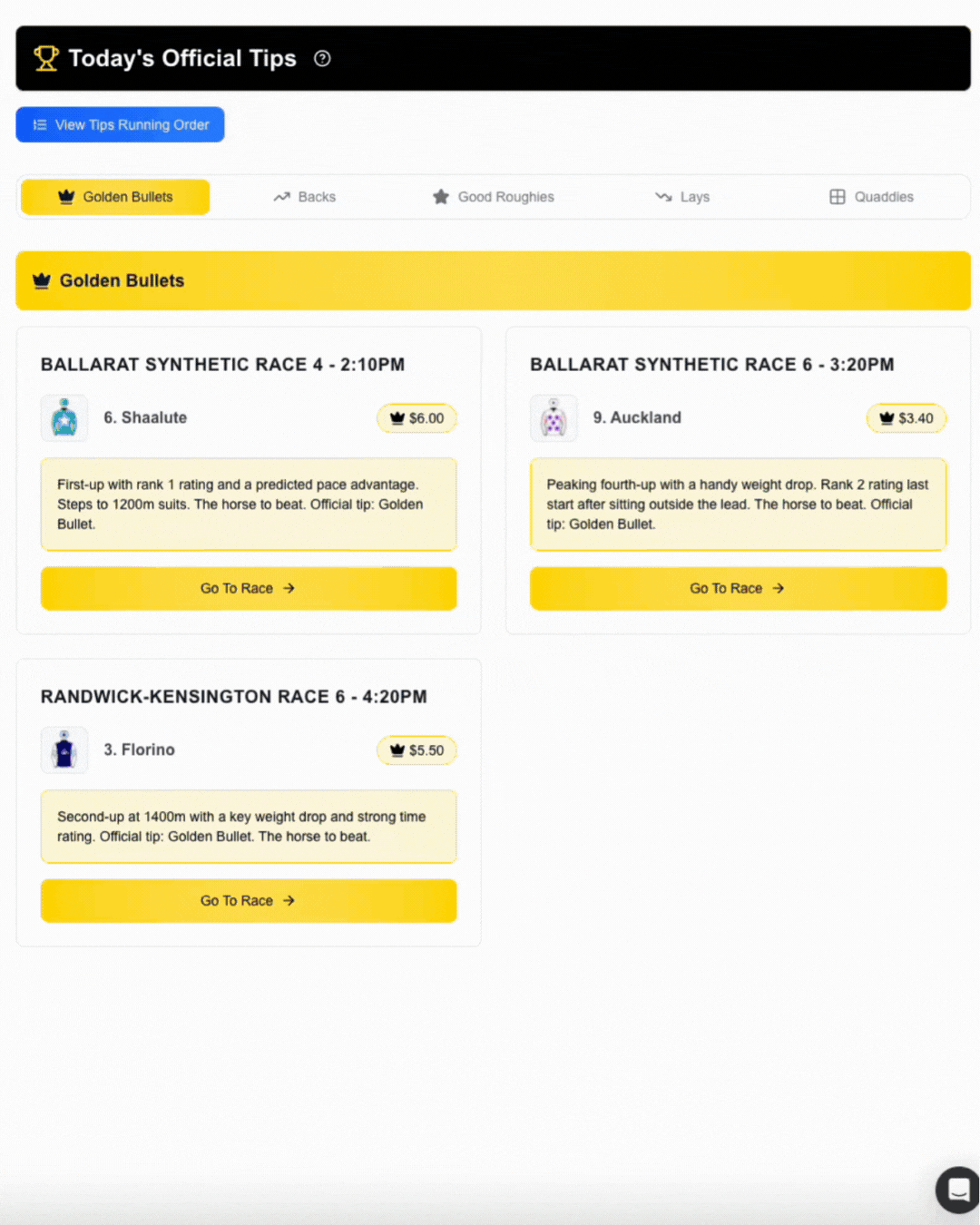 Official Tips Hub