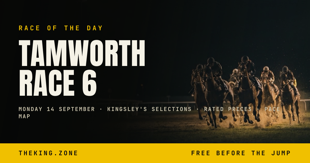 Tamworth Race 6 Preview: Rated Prices, Pace Map And Tips