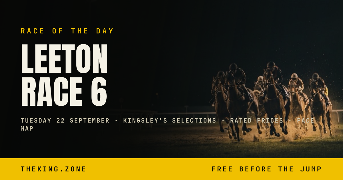 Leeton Race 6 Preview: Rated Prices, Pace Map And Tips