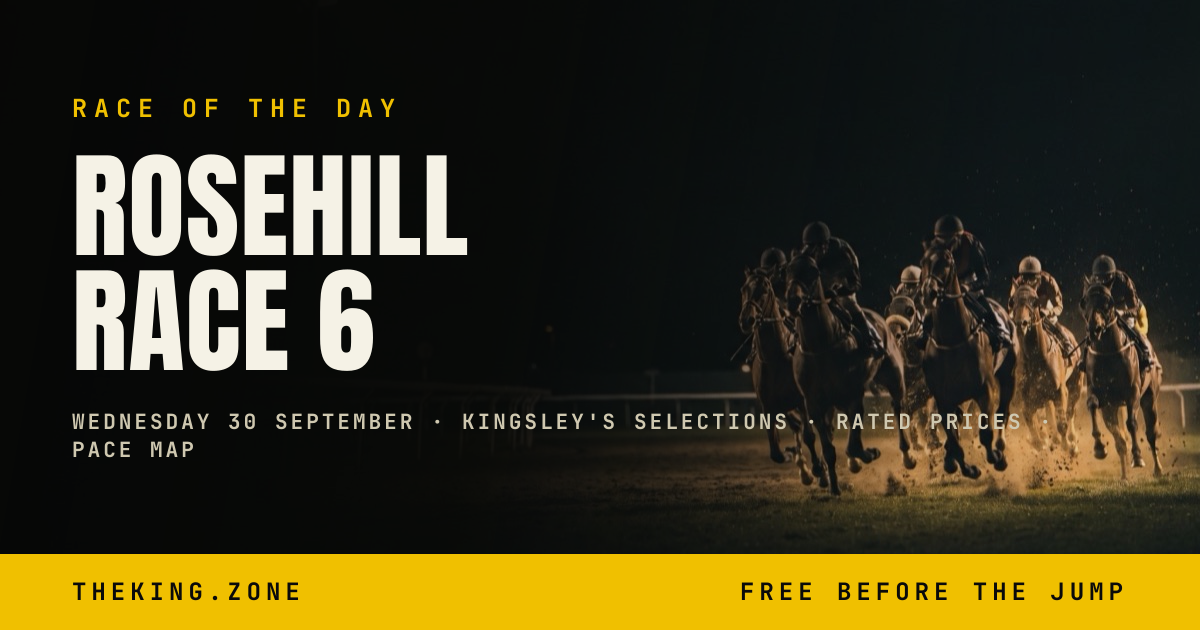 Rosehill Race 6 Preview: Outta Line Rates On Top