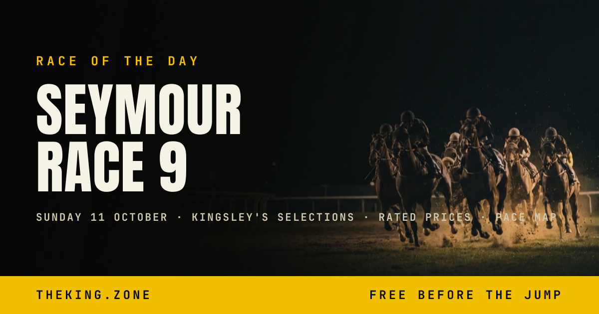 Seymour Race 9 Preview: Rated Prices, Tips & Pace Read