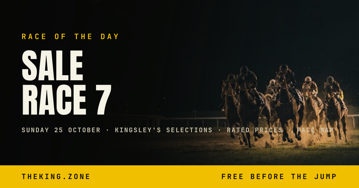 Sale Race 7 Preview: Rated Prices And Kingsley's Top Four